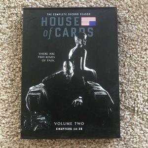 House of Cards Second season DVD